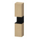 Duravit Hochschrank Qatego 40x36x1760cm, 2 T, B, An l, E sw/E Nat-1