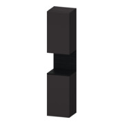 Duravit Hochschrank Qatego 40x36x1760cm, 2 T, B, An l, E sw/gra m