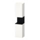 Duravit Hochschrank Qatego 40x36x1760cm, 2 T, B, An l, Ei sw/we hgl-1