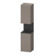 Duravit Hochschrank Qatego 40x36x1760cm, 2 T, B, An l, gra m/bas ma-1
