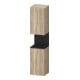 Duravit Hochschrank Qatego 40x36x1760cm, 2 T, B, An l, gra m/E ma-1