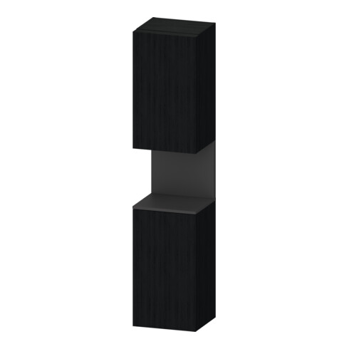 Duravit Hochschrank Qatego 40x36x1760cm, 2 T, B, An l, gra m/E sw