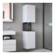 Duravit Hochschrank Qatego 40x36x1760cm, 2 T, B, An l, gra m/we ma-5