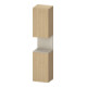 Duravit Hochschrank Qatego 40x36x1760cm, 2 T, B, An l, T m/E Nat-1