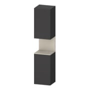 Duravit Hochschrank Qatego 40x36x1760cm, 2 T, B, An l, T m/Gr ma