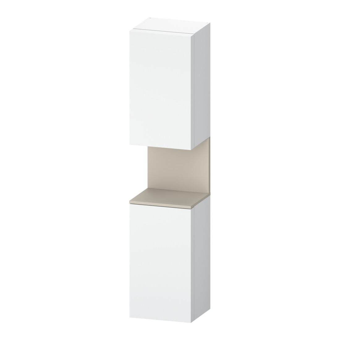 Duravit Hochschrank Qatego 40x36x1760cm, 2 T, B, An l, T m/we ma