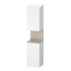 Duravit Hochschrank Qatego 40x36x1760cm, 2 T, B, An l, T matt/we ma-1