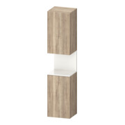 Duravit Hochschrank Qatego 40x36x1760cm, 2 T, B, An l, w g/Ei marm.