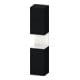 Duravit Hochschrank Qatego 40x36x1760cm, 2 T, B, An l, w g/Ei sw-1
