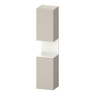 Duravit Hochschrank Qatego 40x36x1760cm, 2 T, B, An l, w g/tau ma