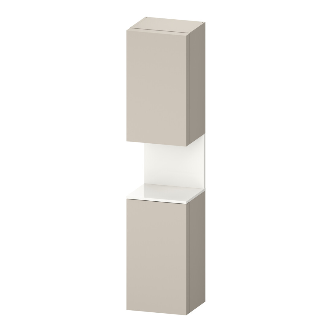 Duravit Hochschrank Qatego 40x36x1760cm, 2 T, B, An l, w g/tau ma