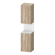 Duravit Hochschrank Qatego 40x36x1760cm, 2 T, B, An l, w m/E marm.