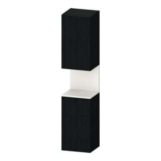 Duravit Hochschrank Qatego 40x36x1760cm, 2 T, B, An l, w m/E sw