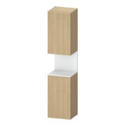 Duravit Hochschrank Qatego 40x36x1760cm, 2 T, B, An l, w m/Eich Nat