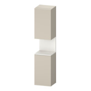 Duravit Hochschrank Qatego 40x36x1760cm, 2 T, B, An l, w m/ta matt
