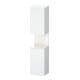 Duravit Hochschrank Qatego 40x36x1760cm, 2 T, B, An l, we hgl/we ma-1