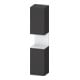 Duravit Hochschrank Qatego 40x36x1760cm, 2 T, B, An l, we m/Grap ma-1