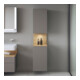 Duravit Hochschrank Qatego 40x36x1760cm, 2 T, B, An li, Ei nat/b ma