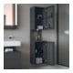Duravit Hochschrank Qatego 40x36x1760cm, 2 T, B, An li, graph ma-2