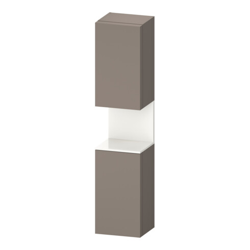 Duravit Hochschrank Qatego 40x36x1760cm, 2 T, B, An li, we hg/b ma