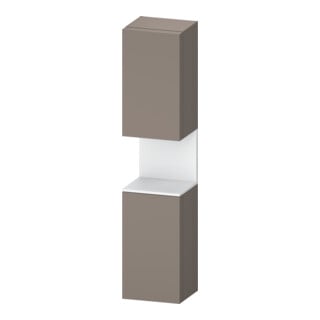 Duravit Hochschrank Qatego 40x36x1760cm, 2 T, B, An li, we m/bas ma