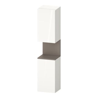 Duravit Hochschrank Qatego 40x36x1760cm, 2 T, B, An r, ba m/we hgl