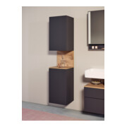 Duravit Hochschrank Qatego 40x36x1760cm, 2 T, B, An r, E Ma/Gra m-2