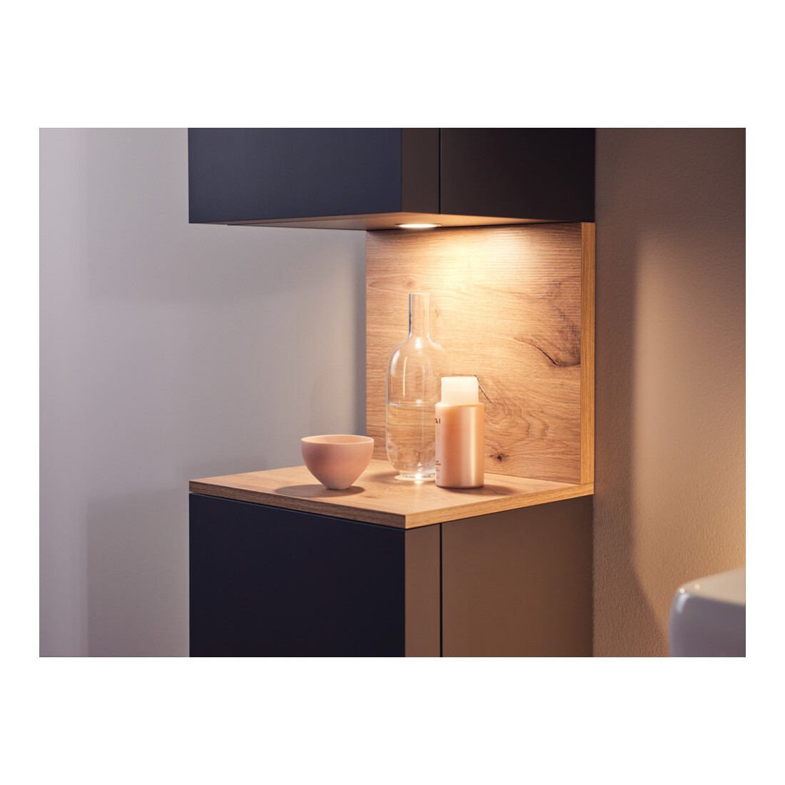 Duravit Hochschrank Qatego 40x36x1760cm, 2 T, B, An r, E Ma/Gra m