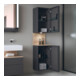 Duravit Hochschrank Qatego 40x36x1760cm, 2 T, B, An r, E Ma/Gra ma