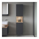 Duravit Hochschrank Qatego 40x36x1760cm, 2 T, B, An r, E Ma/Gra ma
