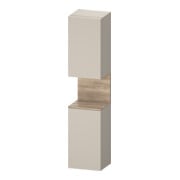 Duravit Hochschrank Qatego 40x36x1760cm, 2 T, B, An r, E Ma/t ma