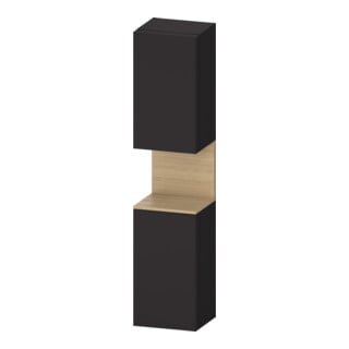 Duravit Hochschrank Qatego 40x36x1760cm, 2 T, B, An r, E na/gra m