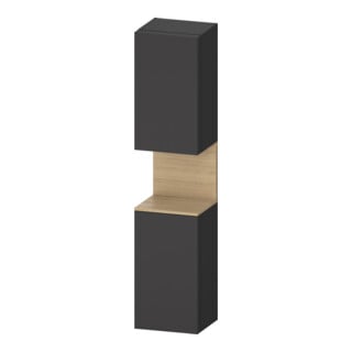 Duravit Hochschrank Qatego 40x36x1760cm, 2 T, B, An r, E na/gra ma