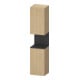 Duravit Hochschrank Qatego 40x36x1760cm, 2 T, B, An r, gra m/E Nat-1