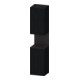 Duravit Hochschrank Qatego 40x36x1760cm, 2 T, B, An r, gra m/E sw-1