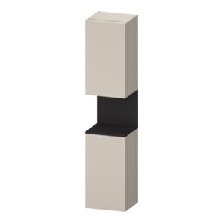 Duravit Hochschrank Qatego 40x36x1760cm, 2 T, B, An r, gra m/ta ma