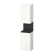 Duravit Hochschrank Qatego 40x36x1760cm, 2 T, B, An r, gra m/we hgl