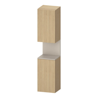 Duravit Hochschrank Qatego 40x36x1760cm, 2 T, B, An r, T m/Eich Nat