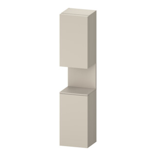 Duravit Hochschrank Qatego 40x36x1760cm, 2 T, B, An r, T m/tau matt