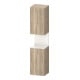 Duravit Hochschrank Qatego 40x36x1760cm, 2 T, B, An r, w g/Ei marm.-1