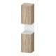 Duravit Hochschrank Qatego 40x36x1760cm, 2 T, B, An r, w m/E marm.-1