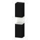 Duravit Hochschrank Qatego 40x36x1760cm, 2 T, B, An r, w m/E sw-1