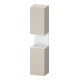Duravit Hochschrank Qatego 40x36x1760cm, 2 T, B, An r, w m/tau matt-1