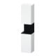 Duravit Hochschrank Qatego 40x36x1760cm, 2 T, B, An re, Ei sw/we ma-1