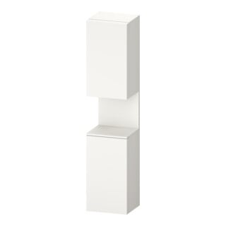 Duravit Hochschrank Qatego 40x36x1760cm, 2 T, B, Anschl li, we matt