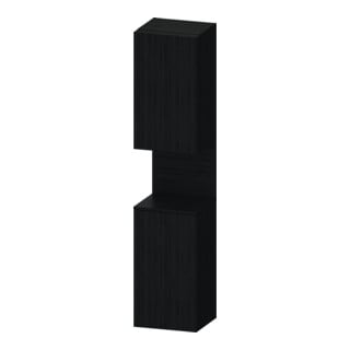 Duravit Hochschrank Qatego 40x36x1760cm, 2 T, B, Anschl re, Ei sw