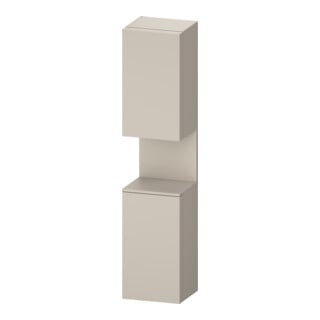 Duravit Hochschrank Qatego 40x36x1760cm, 2 Tür., Anschl li, Tau ma