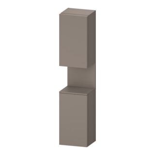 Duravit Hochschrank Qatego 40x36x1760cm, 2 Tür., Anschl re, bas. ma