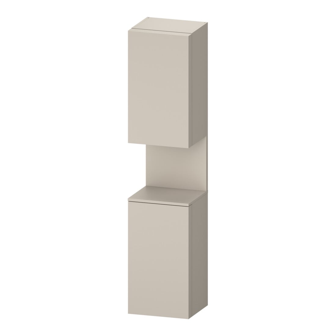 Duravit Hochschrank Qatego 40x36x1760cm, 2 Tür., Anschl re, Tau ma