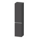 Duravit Hochschrank wandhängend Sivida 40x177x37,4cm, 3 Böd., G c, li, graph ma-1